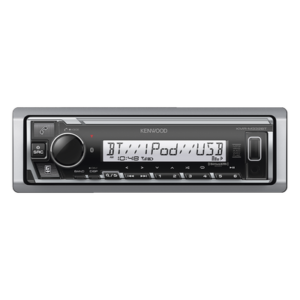 Estéreo Marino / Bluetooth / Ecualizador 13 Bandas DTA / Iluminación 12 Colores / 3 Salidas Preamplificadas 4.0V / USB Frontal + Aux 3.5mm