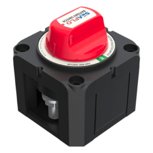 Interruptor de Desconexión de Batería / Monocircuito ON-OFF / 275A DC Continuo / 900A DC Arranque / IP68 / Terminales M10 (3/8')