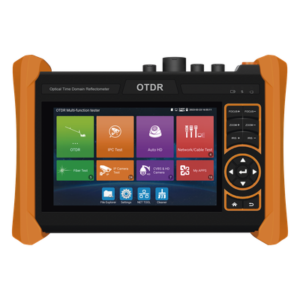 Tester Profesional OTDR y Video / Alcance 150 km / Pantalla 5.4" Táctil / 4K/8K / PoE Integrado / Wi-Fi / VFL / Medidor de Potencia Óptica