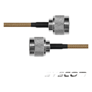 Jumper Coaxial / 110 cm (3.61 ft) / N Macho a N Macho / Cable LP142 / RFN10052
