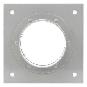 Placa Pasamuros / Capacidad 1 Bota 4" (10.16 cm) / Aluminio / Kit 14 Piezas