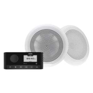 Estéreo Marino / 2 Zonas Independientes / Bluetooth 10 m (32.8 ft) / Potencia Pico 180 W / IPX6 / Pantalla 2.7 Pulgadas