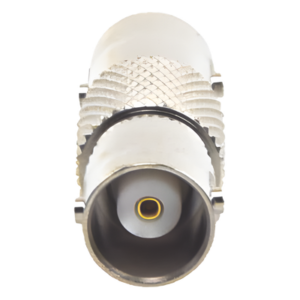 Adaptador Barril / BNC Hembra a BNC Hembra / 50 Ohm / Níquel-Oro-Polipropileno / 35.5 mm (1.16 ft)