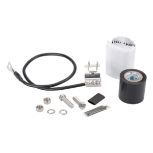 Kit de Aterrizaje para Cable Coaxial 7/8" / Conductor Calibre 6 / Longitud 609.6 mm (24") / Acero Inoxidable / Terminal 1 o 2 Puntos