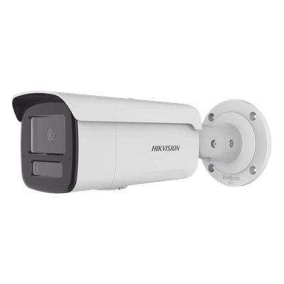 Cámara Bala IP / 4 Megapixel / Dual Light 80 m (262.5 ft) / AcuSense / Audio Dual / WDR 120 dB / IP67 IK10 / PoE
