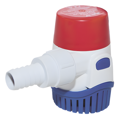 Bomba sumergible de achique / 360 GPH / 12 VCD / Acero inoxidable / Protección térmica
