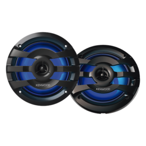 Altavoces Marinos / 6.5 Pulgadas / 260 W Máxima / IPX5 / LED Multicolor con RF / Tweeter 1/2 Pulgada / 65 Hz - 21 kHz