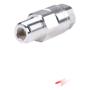 Conector RF Coaxial / Tipo N Hembra / Cable 1/2 Pulgada / Impedancia 50 Ω / Frecuencia 12 GHz / Rango -55°C a +85°C