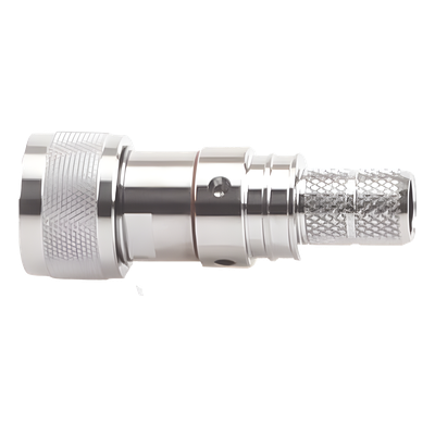 Conector UHF Macho / Plegable / Pin Cautivo / DC ~ 3 GHz / 50 Ω / Para RG-8, LMR400