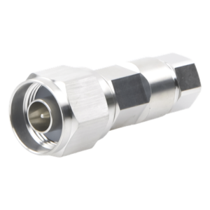 Conector Coaxial N Macho / Estilo Derecho / 50 Ohm / 0-18000 MHz / 565 Vrms / Blindaje -110 dB / Para Cable FSJ1-50A