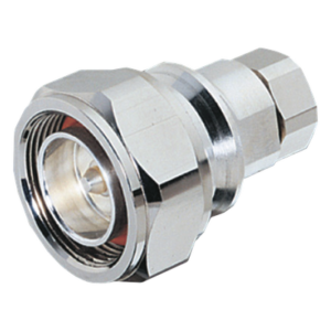 Conector Coaxial DIN 7/16 Macho / 50 Ohm / 0-7500 MHz / 1.0 kW @ 900 MHz / IMD -120 dBm / 884 Vrms