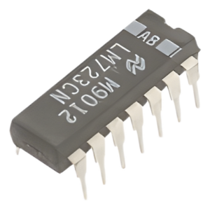 Circuito Regulador de Tensión / Entrada 3 a 40 V / Limitación de Corriente 150 mA / Control Remoto / Protección contra Sobrecargas y Cortocircuitos