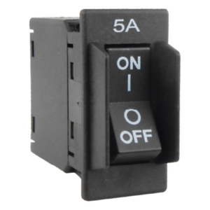 Breaker Magnético-Hidráulico / 25 A / 80 VCC / Capacidad de Interrupción 600 A / 1 Polo / Diseño Compacto