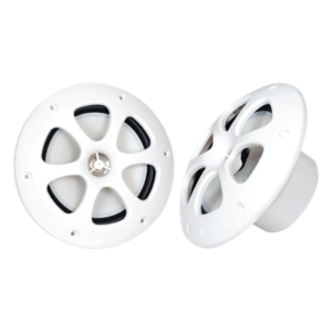 Par de Altavoces Marinos / 6.5" / 100 W Máx / 4 Ohm / IPX5 Equivalente / 60 Hz - 20 kHz