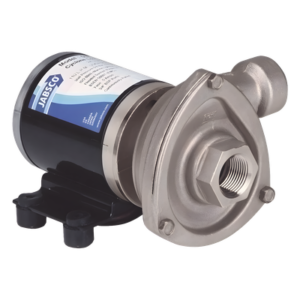 Bomba Centrífuga de Baja Presión / 12 Vcd / Caudal 29 GPM / Presión 8.7 psi / Acero Inoxidable / Succión 2 m (6.6 ft)
