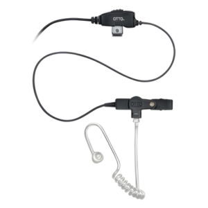Kit Micrófono-Audífono / 1 Cable / Tubo Acústico Desconexión Rápida / Compatible Kenwood NX-340/320/420 / 25,000 Ciclos Flexión / PTT Mini
