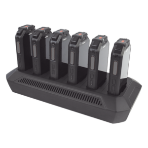 Multi-Cargador de Escritorio / 6 Ranuras / 5V 2A por Puerto / 100-240V / 1.05 x 0.49 x 0.18 pies