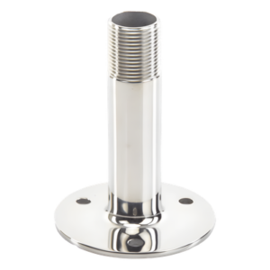 Montaje Recto / Acero Inoxidable / 4 in Alto / 3 in Base / Rosca 1-1/4 in / 0.26 kg