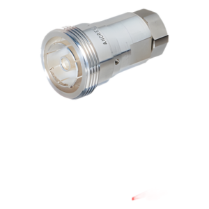 Conector RF Coaxial / DIN 7-16 Hembra / Cable 1/2" / IP68 1 m (3.3 ft) / Auto-Expandible / 50 Ohm / DC-7500 MHz