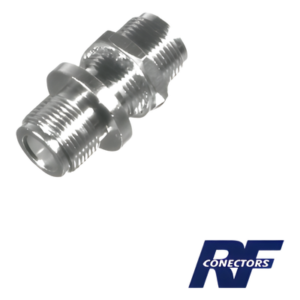 Adaptador de Chasis / Doble N Hembra / Montaje Frontal Doble D Plano / Cuerpo Plateado / Hermético