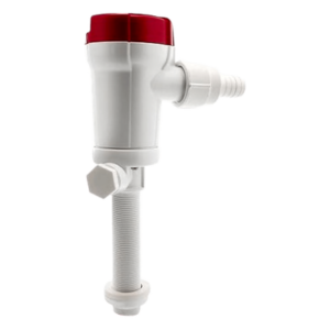 Bomba Livewell / 1100 GPH / 12V DC / Conexión Straight Seacock / Doble Puerto de Entrada / Protección Anti-Aire / Cartucho Motor Extraíble