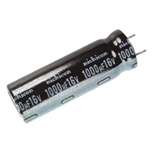 Capacitor Electrolítico / 680 µF a 1000 µF / 16 Vcc / Montaje Axial / Diseño Compacto