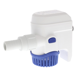 Bomba Sumergible de Achique Automatizada / 500 GPH (31 L/min) / 24 V DC / Altura Descarga 2 m (6.6 ft) / Sensor Integral con Modo Respaldo / Conexión Manguera 19 mm (3/4')