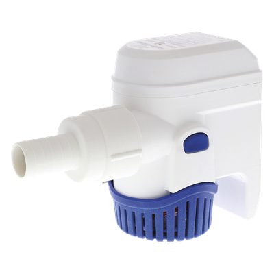 Bomba Sumergible de Achique / 800 GPH / 24 V DC / Altura de Descarga 3 m (9.8 ft) / Automatizada con Sensor Integral / Manguera 19 mm (3/4')