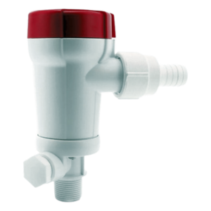 Bomba para Tanque de Cebo / 800 GPH / 12 VDC / Entrada Recta Grifo de Mar / Anti-Airelock / 3/4" NPT / Twist & Click