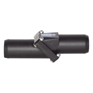 Válvula Anti-Retorno en Línea / Conexión Manguera 38 mm (1 1/2") / Cuerpo Plástico / Válvula Nitrilo / 108 mm (4.25") Largo / 0.11 kg