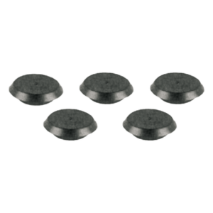 Tapones de plástico / Perforación 3/4" (19 mm) / Paquete de 5 / Instalación en paredes y techos