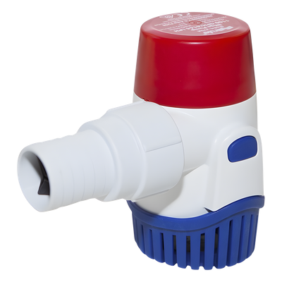 Bomba sumergible de achique / 1100 GPH / 24 VCD / Ejes de acero inoxidable / 4.16 m³/h