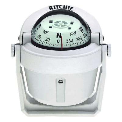 Brújula Marítima / Dial 2" (51 mm) / Lectura Directa / Iluminación Nocturna Verde / Bracket Ajustable / Compuesto Alta Temperatura / 100% Reparable
