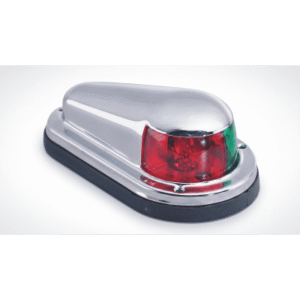 Luz de Navegación Bi-Color / Acero Inoxidable / Visibilidad 1 Milla Náutica / 12 VDC / <12 m (39.4 ft)