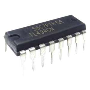 Controlador PWM / 300 kHz / 7-40 V / 2 Salidas / PDIP-16 / -40°C a +85°C