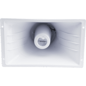 Bocina Corneta Voceo / 40 W / 8 Ohms / 95 dB a 15 m (49.2 ft) / RCA / 7.6 m (25 ft) / Intemperie