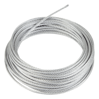 Cable de Retenida / 3/16" / 5 m (16.4 ft) / Alta Resistencia / Galvanizado Clase A