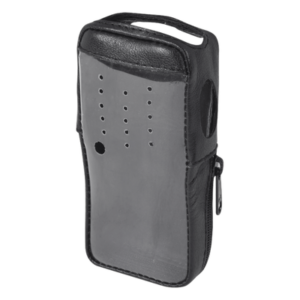 Funda de Piel Reforzada / Cubierta Frontal Transparente / Compatible con Radios Kenwood TK-2000KV2 y TK-3000KV2