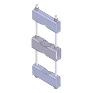 Abrazadera de Montaje para Antena / Rango 8.89 a 14.13 cm (3.5 a 5.563 in) / Acero Galvanizado / Montaje en Tubería Paralela