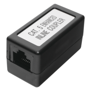 Acoplador UTP / Cat5e / RJ45 Hembra a Hembra / 2 Puertos / 125VCA / -40 a 85°C Almacenamiento