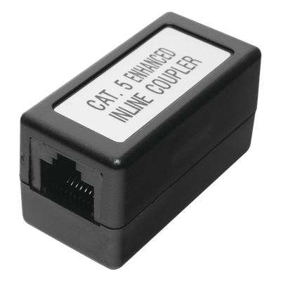 Acoplador UTP / Cat5e / RJ45 Hembra a Hembra / 2 Puertos / 125VCA / -40 a 85°C Almacenamiento
