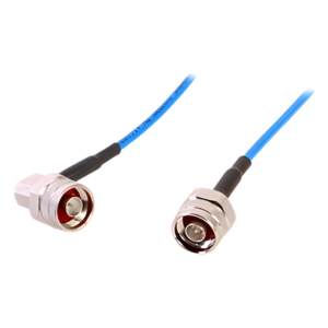 Jumper de Cable Coaxial / 1/8' Diámetro / 1 Metro (3.28 Pies) / N Macho a N Macho A/R / DC-3 GHz / IM3 -155 dBc / UL910 Plenum