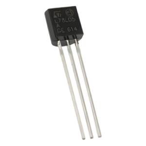Regulador de Voltaje Positivo / 5V / 100 mA / TO-92 / Protección Térmica y Cortocircuito