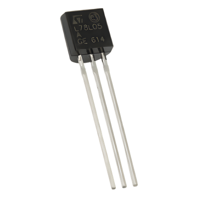 Regulador de Voltaje Positivo / 5V / 100 mA / TO-92 / Protección Térmica y Cortocircuito