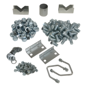 Kit de Tornillería de Reemplazo / Torre Autosoportada / Compatibilidad BX40 y TBX40 / Acero Galvanizado / Montaje Estructural