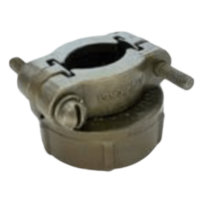 Soporte de Alivio de Cables / Conector Circular 18 mm / AWG 16 / Ensamble Roscable / Acabado Plateado Negro / 0.71 pulgadas
