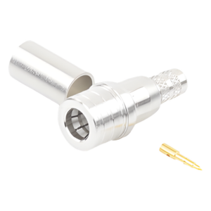 Conector RF Coaxial / QMA Macho / Anillo Plegable / 50 Ω / 0-6 GHz / 335 VRMS / RG-8/X, LMR-240