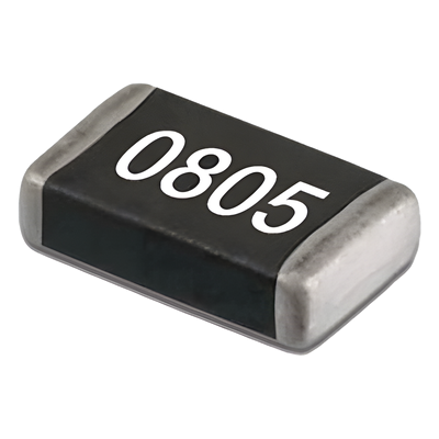 Capacitor Cerámico SMD / 0.1 µF / 100 V / Tipo 805 / Paso 1.27 mm (0.05 in) o 0.8 mm (0.03 in) / Supresión de Ruido / 2 a 8 Circuitos