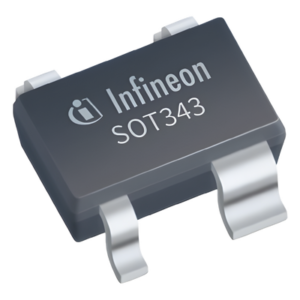 Circuito Integrado / Amplificador Linear RF / 0.9-6 GHz / 15.4 dB Ganancia / SOT-343 / 5V / 54 mA