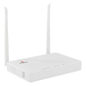 ONU Dual G/EPON / Wi-Fi 2.4 GHz / 4 Puertos LAN Gigabit / 2 Antenas 5 dBi / Gestión Remota / Consumo 10W